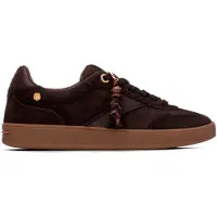 Carmela Carmelatil kvinder. 16437202-MARRON Skind sneakers 164372 brun (36), Fast, Ruskind, Blonder, Casual