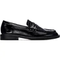 Xti Xtitil kvinder. 14607901-NEGRO Mokkasiner 146079 sort (38), 1-3 cm, Ingen, Casual, Klassisk, Patentlæder