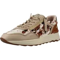 Carmela Carmelatil kvinder. 16436001-BEIGE Sneakers i skind 164360 lysebrun (37), Læder, 3-5 cm, Blonder, Casual