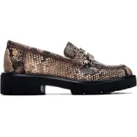 Xti Xtitil kvinder. 14625501-SERPIENTE Sko 146255 taupe (39), 3-5 cm, Ingen, Casual, Dyreprint, Gråt