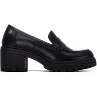Xti Xtitil kvinder. 14629801-NEGRO Mokkasiner 146298 sort (38), 5-8 cm, Ingen, Casual, Klassisk
