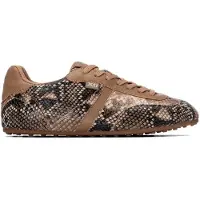 Xti Xtitil kvinder. 14615304-SERPIENTE Sneakers 146153 gråbrun (41), Fast, Blonder, Casual, Dyreprint, Gråt