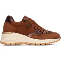 Refresh Refreshtil kvinder. 17623902-CAMEL Sneakers 176239 brun (39), 3-5 cm, Lynlås, Casual