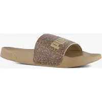 Puma Pantoletter 'Leadcat 20' mørkebrun / guld
