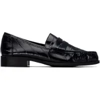 Xti Xtitil kvinder. 14643001-NEGRO Mokkasiner 146430 sort (39), 1-3 cm, Ingen, Casual, Klassisk