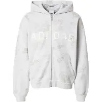 Adidas Originals Sweatjakke 'AOA' mørkegrå / grå-meleret / offwhite