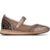 Carmela Carmelatil kvinder. 16435302-PLOMO Grå ballerinasko 164353 (37), Læder, 1-3 cm, Velcro, Casual