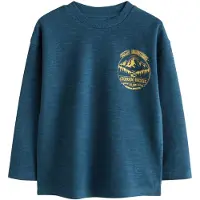Next Shirts mørkeblå / gul