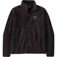 Patagonia - Mærker - M's Retro Pile Jkt Black til UnisexUld - Størrelse XS - Sort