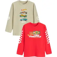 Cool Club Shirts beige / rød