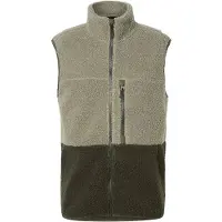 Icepeak Vest 'MANNINGTON' khaki / lysegrøn