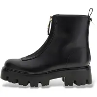 GUESS Guesstil kvinder. FLFRR2ELE10 Støvletter Ryan sort (39), 1-3 cm, Lynlås, Casual, Polyester