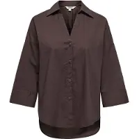 ONLY Bluse 'ONLSaja Keri' choko