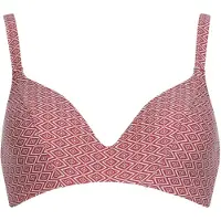 Olympia Bikinioverdel rød / hvid