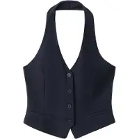 Mango Jakkesætsvest 'EVANS' navy