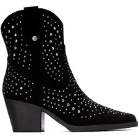 Xti Xtitil kvinder. 14619202-NEGRO Støvler 146192 sort (41), 5-8 cm, Lynlås, Casual
