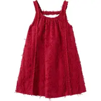 Mango KIDS Kjole 'FLECOS' bordeaux