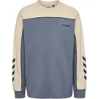 Hummel Shirts 'LOOSE PIPING' lysebeige / grå