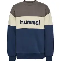 Hummel Sweatshirt - hmlJR - Dark Gull Gray - - 11-12 år (146-152) - Sweatshirt
