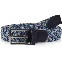Howard London Bælte 'Braided Belt Marvin Blue Multicoloured' blå