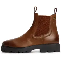 Tommy Hilfiger Chelsea Boots kastaniebrun / cognac