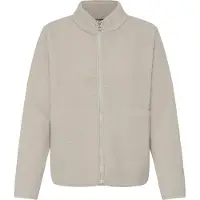 Fransa Fleecejakke 'FRTENYA' taupe