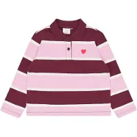 The New Polo - TnVidette - Burgundy Striped - - 7-8 år (122-128) - Polo