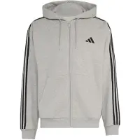 Adidas Sportssweatjakke 'Essentials' grå / sort