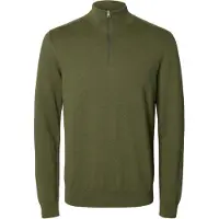 SELECTED MEN Berg Halv Lynlås Sweater