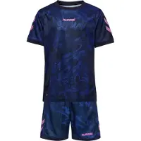 Hummel Sportsdragt mørkeblå / pink