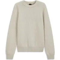 BOSS Sweater i relaxed fit med zigzagformet ribstruktur