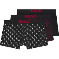 HUGO Gift 10268005 Trunk Red Boxers 3 Enheder