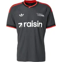 Adidas Fodboldtrøje 'Union Berlin 26/27' grafit / blodrød / sort / hvid