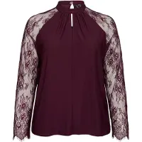Vero moda Bluse 'VMMilla' vinrød
