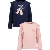 Blue Seven Bluser & t-shirts navy / lyserød / sølv / hvid