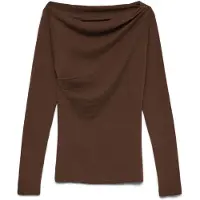 Vero Moda Pullover 'VMSofine' brun