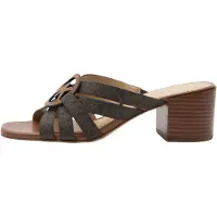 Michael Kors Pantoletter 'ERIKA' brun / mørkebrun
