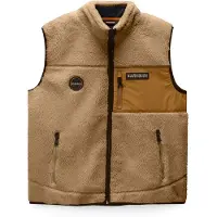 Napapijri Vest 'Yupik 2' sepia / cappuccino / mørkebrun