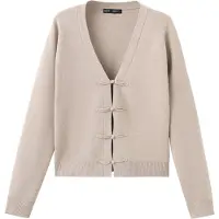 Mango Cardigan 'SHOOU' brun