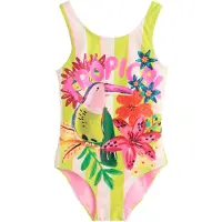 Next Badedragt grøn / kiwi / lys pink / rød