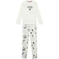 Tommy Hilfiger Underwear Nattøj 'Snoopy' mørkeblå / gul / rød / hvid