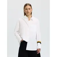 Selected Bluse 'SLWDANNIE' hvid