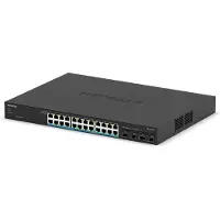 Netgear Smart MS324TXUP - Switch - 2+/L3 Lite - smart - 24 x 100/1000/2.5G (PoE++) + 4 x 10 Gigabit SFP+ (uplink) - monterbar på stativ, desktop - PoE++ (720 W)