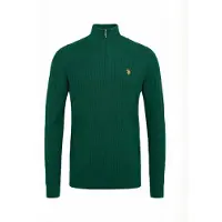 U.S. POLO ASSN. Pullover ' UMRomeo ' grøn