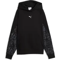 Puma Sport Animal Fleece Hoodie Women, Clothing, Black, S