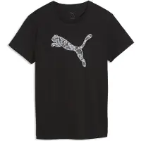 Puma Graphics Lace Cat T-shirt, størrelse Small