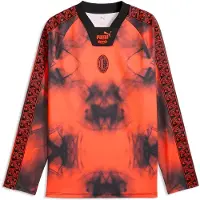 Puma Acm King Jersey Ls Glowing Red-flat Dark Gray - , størrelse XX-Large