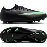 Nike Mercurial Vapor 17 Pro FG Shadow - Sort/Grøn Børn - Græs (FG), størrelse 35½