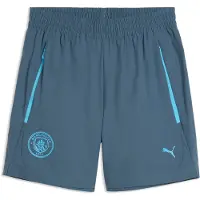 Puma Manchester City Shorts PUMAtech Relaxed Woven - Blå/Blå, størrelse Medium