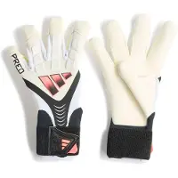 Adidas Målmandshandske Predator Pro Hybrid Strap Chaos vs Control - Hvid/Sort/Pink, størrelse 11